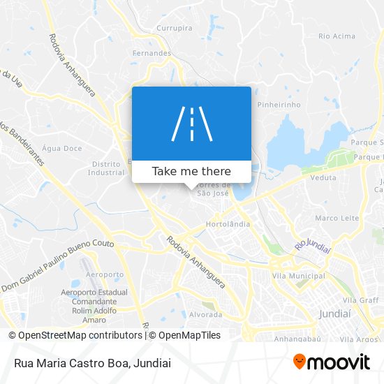 Rua Maria Castro Boa map