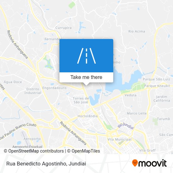 Rua Benedicto Agostinho map