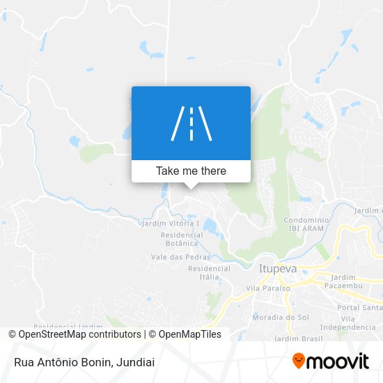 Rua Antônio Bonin map
