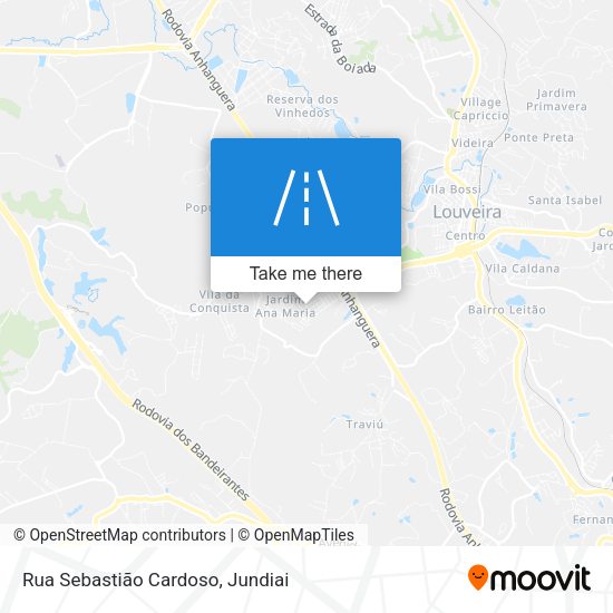 Rua Sebastião Cardoso map