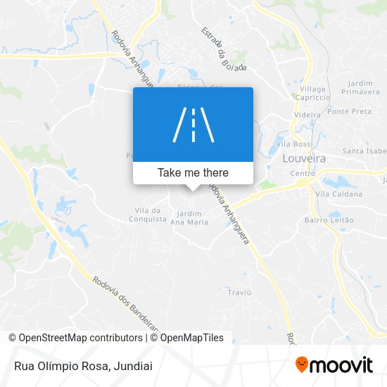 Rua Olímpio Rosa map