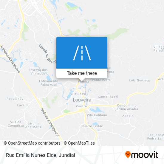 Rua Emília Nunes Eide map