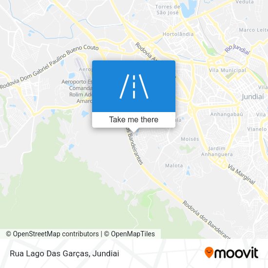 Rua Lago Das Garças map