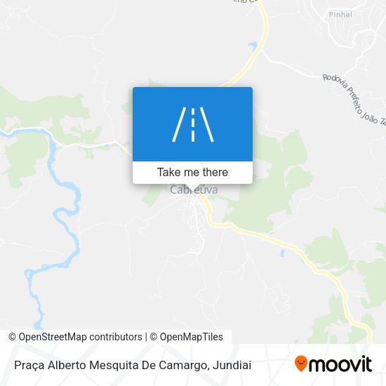 Praça Alberto Mesquita De Camargo map