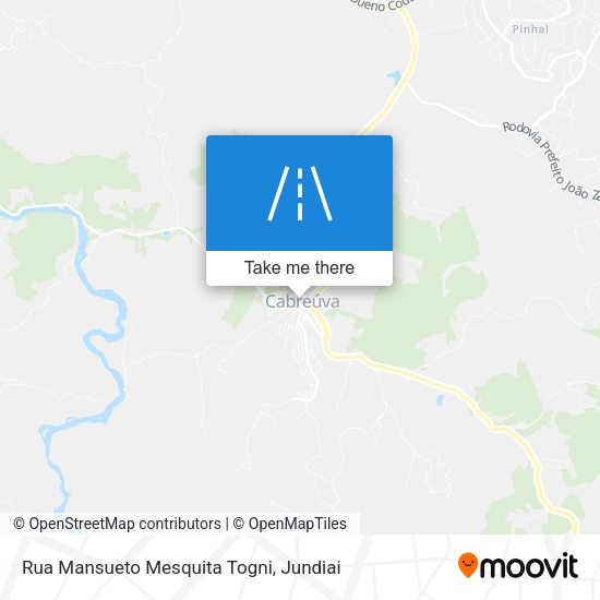 Rua Mansueto Mesquita Togni map