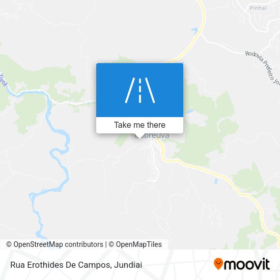 Rua Erothides De Campos map