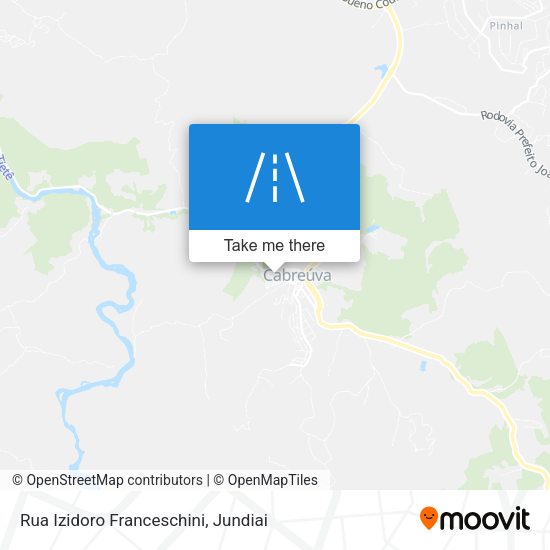 Rua Izidoro Franceschini map