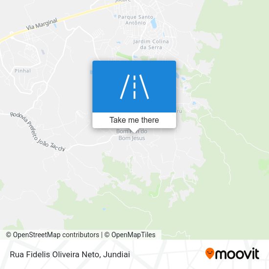 Rua Fidelis Oliveira Neto map