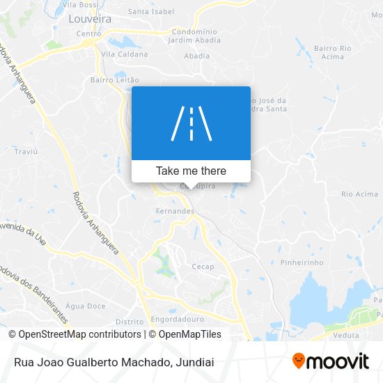 Rua Joao Gualberto Machado map