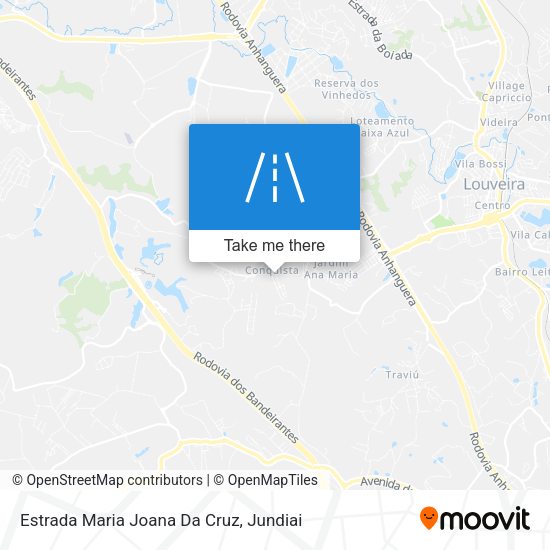 Estrada Maria Joana Da Cruz map