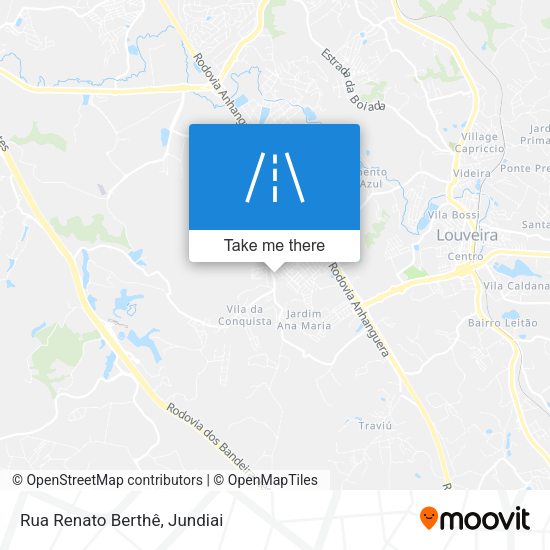 Rua Renato Berthê map