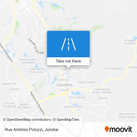 Rua Antônio Polozzi map