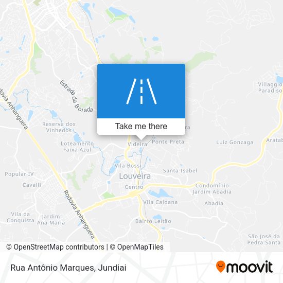 Rua Antônio Marques map