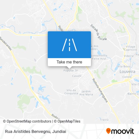Rua Aristídes Benvegnu map