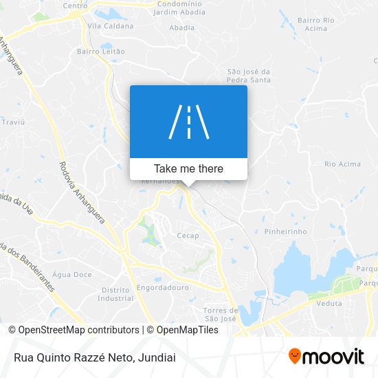 Rua Quinto Razzé Neto map