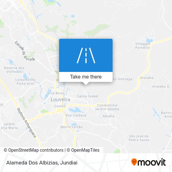 Alameda Dos Albizias map