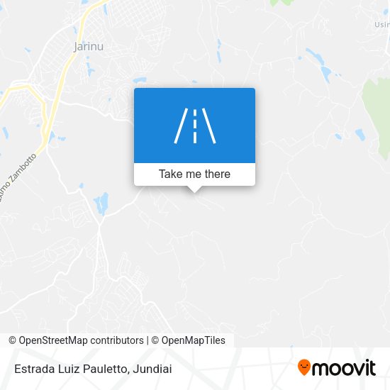 Estrada  Luiz Pauletto map