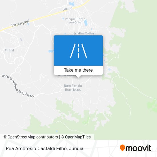 Rua Ambrósio Castaldi Filho map
