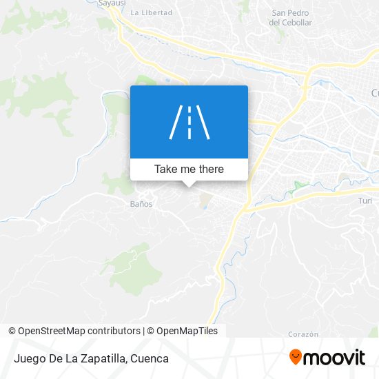 Juego De La Zapatilla map