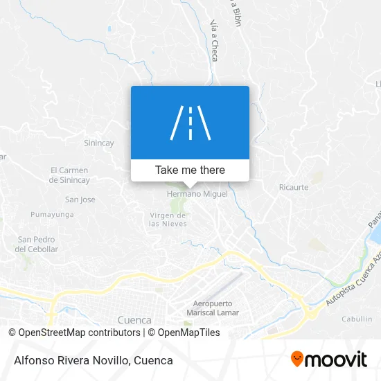 Alfonso Rivera Novillo map