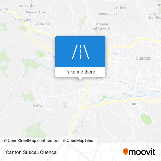 Mapa de Canton Suscal