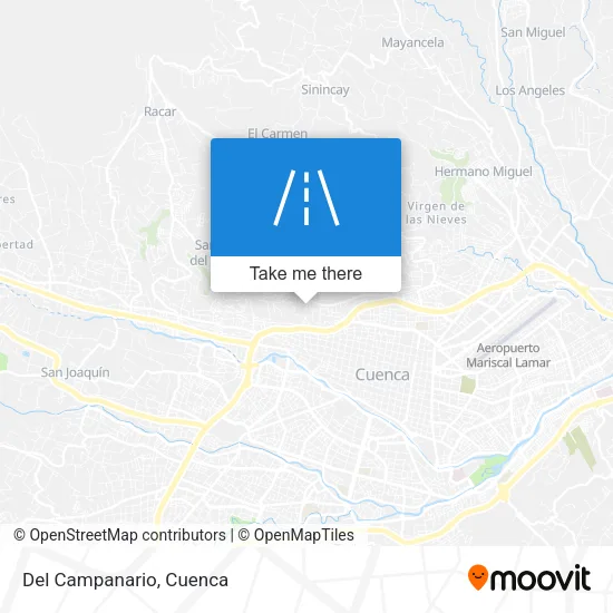 Mapa de Del Campanario