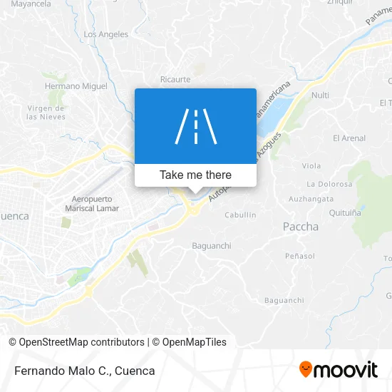 Fernando Malo C. map