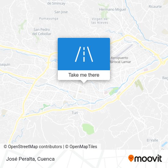 José Peralta map