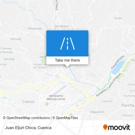 Juan Eljuri Chica map