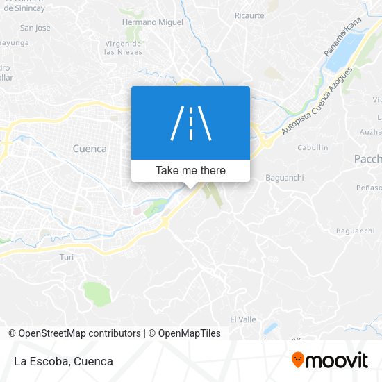 La Escoba map