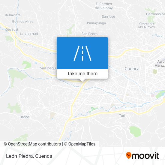 Mapa de León Piedra