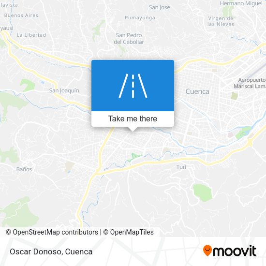 Mapa de Oscar Donoso