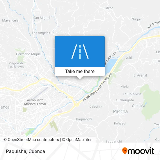 Mapa de Paquisha