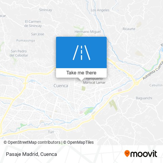 Pasaje Madrid map