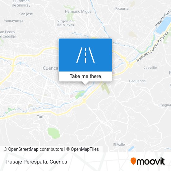 Mapa de Pasaje Perespata