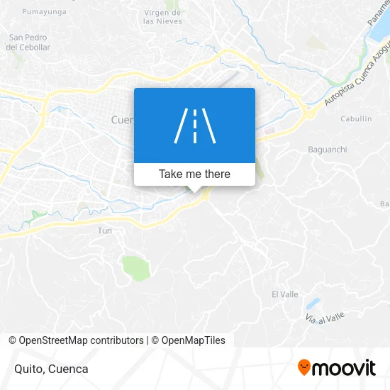 Quito map