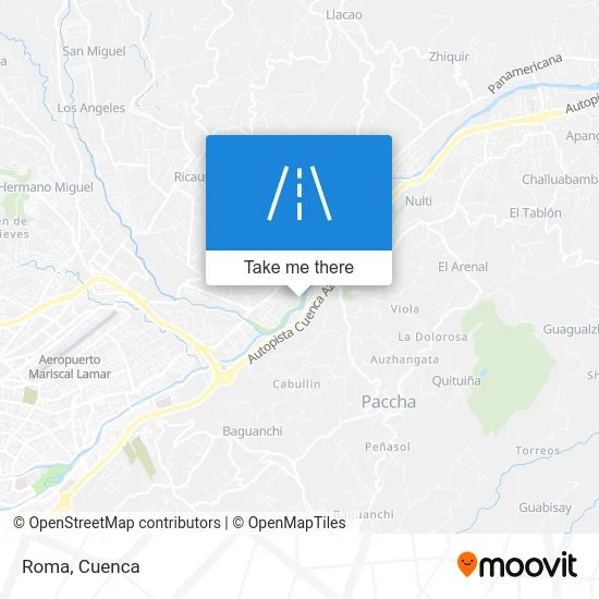 Roma map