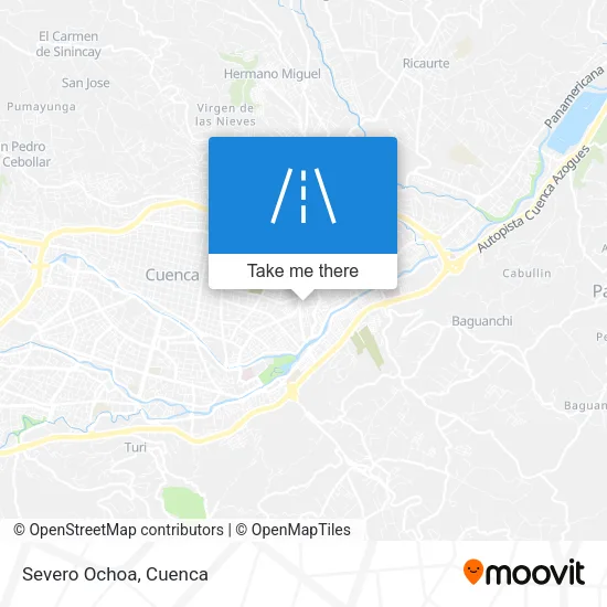 Severo Ochoa map