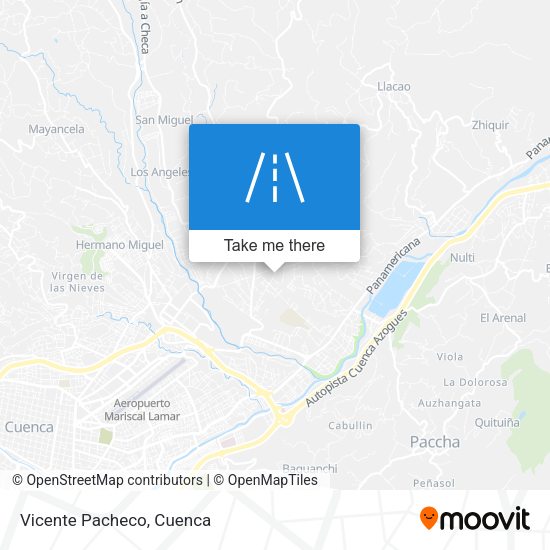 Vicente Pacheco map