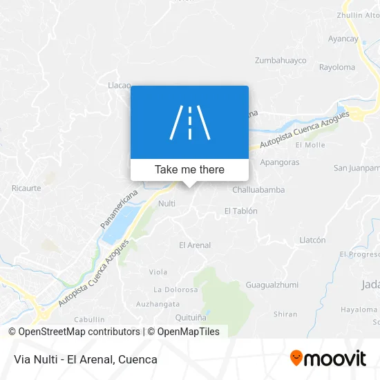 Mapa de Via Nulti - El Arenal