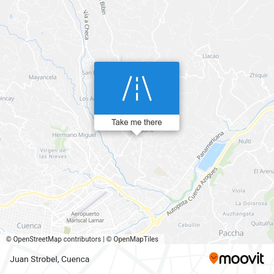 Mapa de Juan Strobel