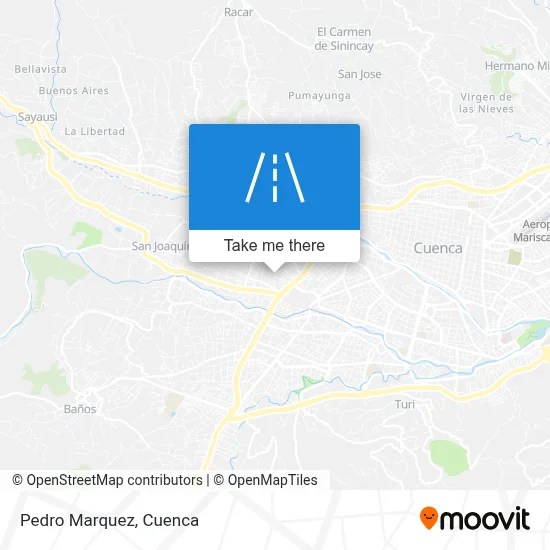 Mapa de Pedro Marquez