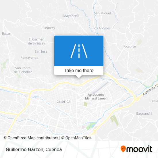Guillermo Garzón map