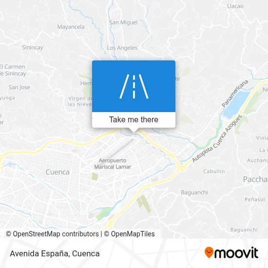 Mapa de Avenida España