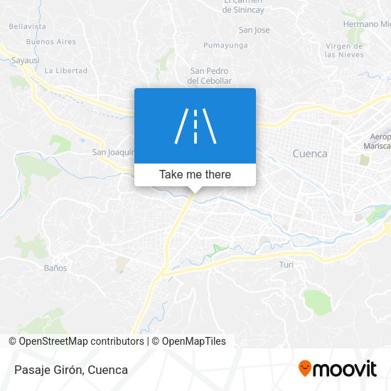 Mapa de Pasaje Girón