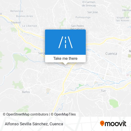 Alfonso Sevilla Sánchez map