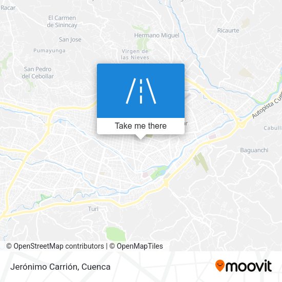 Jerónimo Carrión map