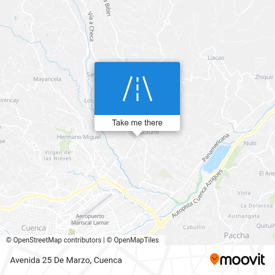 Mapa de Avenida 25 De Marzo