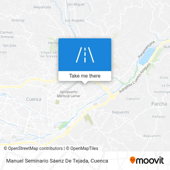 Mapa de Manuel Seminario Sáenz De Tejada