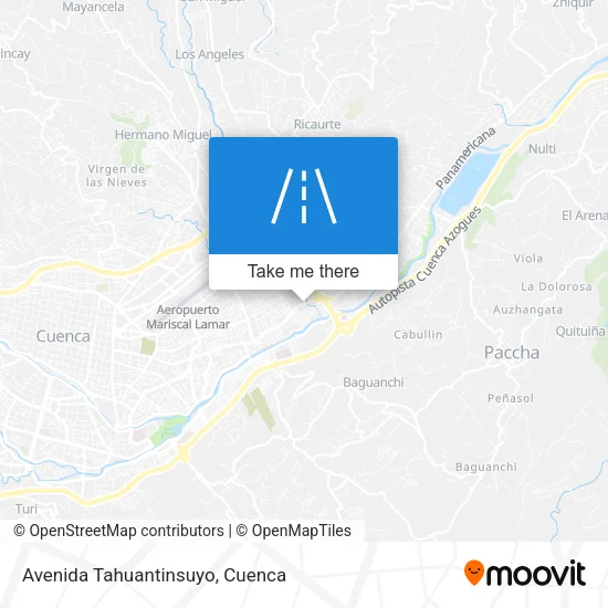 Avenida Tahuantinsuyo map